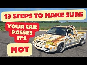 HOW TO PASS AN MOT FIRST TIME