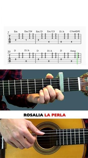Rosalia - La Perla Guitar TAB & Tutorial