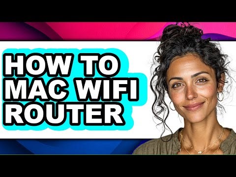 How to Mac Wifi Router (only Way)