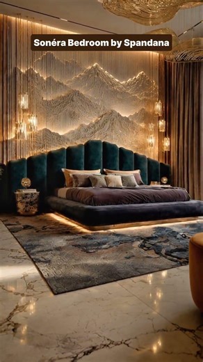 Timeless Bedroom by Spandana!This bedroom looks like a luxury art masterpiece | Arteo Luxury