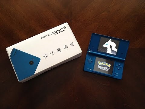 Nintendo DSi Matte Blue Unboxing 2014
