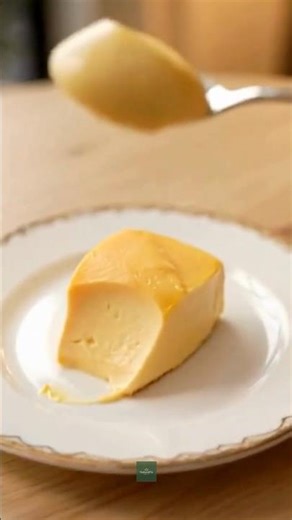 4‑Ingredient Mango Cheesecake #healthyeating #baking #easynutrition #recipe