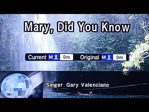 MARY, DID YOU KNOW Gary Valenciano 🎵Karaoke Version🎵