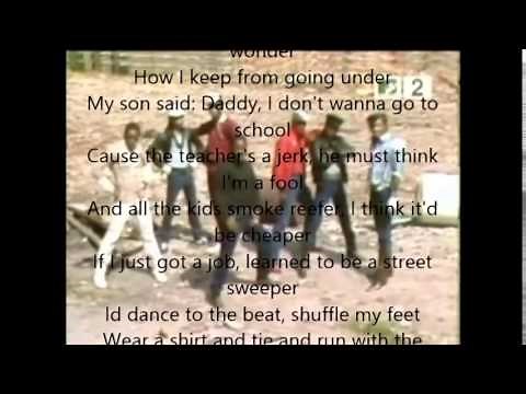 Grandmaster Flash & The Furious Five- The Message Lyrics+Video