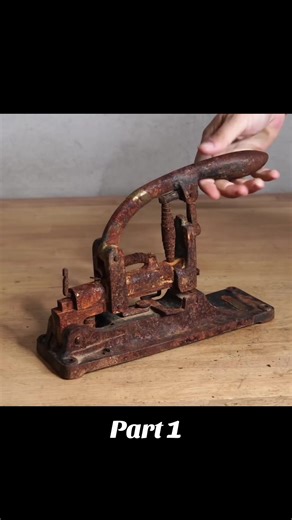 Rusty Stapler Restoration: Reviving a Forgotten Tool