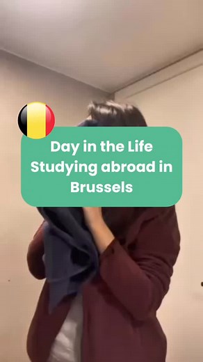 Day in the life as international student in Belgium🇧🇪 #studyabroad #studentpov #university #school #wducation #travel #experience #learn #masters #bachelors #phd #europe #studygram #studentlife #tips #inspo #motivation #brussels | educations.com