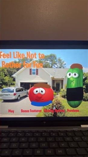 Feel like not to bother for fun DVD menu