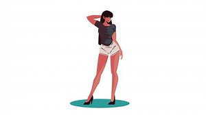 Young Woman Modeling Character Animation 4k Stock Footage Video (100% Royalty-free) 1097740087 | Shutterstock