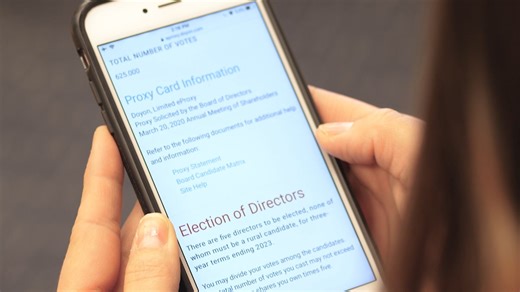 Angela walks us through how to vote your Doyon eProxy on a phone. It is quick, easy, and secure! Vote online at: eproxy.doyon.com. | Doyon, Limited