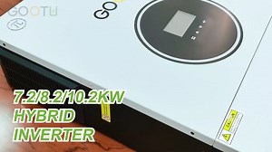 GOOTU in Stock 6.2Kw Hybrid Solar Inverter 48V 120A Dual Output Mppt Charge Controller 230Vac Single Phase Hybrid Inverter