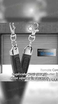 Clone ANY Remote in Seconds! 433MHz Auto Copy Controller for Your Garage! 🚗🔐