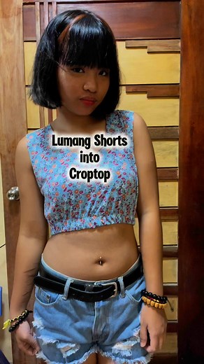 828K views · 8.2K reactions | Lumang shorts ot pinaglumaan na,pwede nyo pong gawing damit pang-itaas para sa inyo o sa inyong mga anak #everyonehighlightsfollowers #everyoneシ゚ #diyideas #tipsandtricks #diy #everyoneactive #sewing | Kim Diy | Facebook