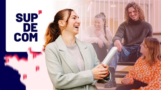 SUP DE COM : découvre nos formations en communication | BTS, Bachelor, Mastère | Caroline Saunier