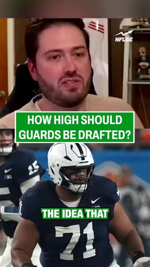When is it acceptable to draft a guard?🤔