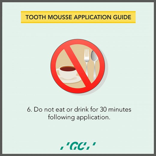 GC护牙素详细使用步骤-TOOTH MOUSSE APPLICATION GUIDE