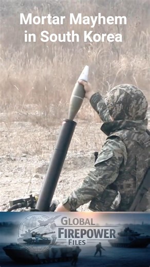THE GROUND SHAKES! 💥 U.S. & ROK Marines Unleash Mortar Mayhem in South Korea #Military #Shorts #army