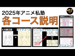 Explanation of each course of 2025 Anime Private School