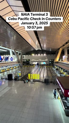 Cebu Pacific Check-in at NAIA Terminal 3 Updates