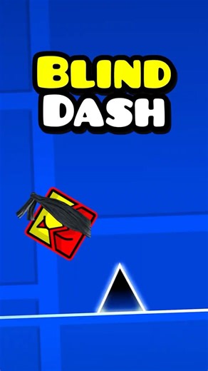 I Played Geometry Dash Blind!