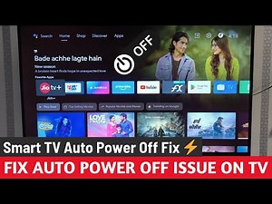 All Android TV: Fix Auto Power OFF Problem ✅ | Automatically Switch Off Problem Solve