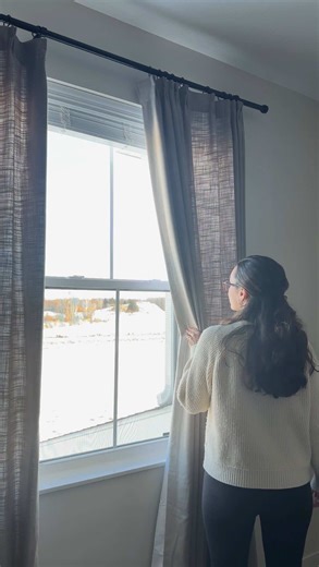 One simple upgrade, big difference ✨ Custom curtains instantly add warmth, texture, and personality—no paint cans, no power tools. 🙃 With LuxDrape, you can pick your fabric, preview samples at home, and customize every detail to fit your space just right 🪟 📽️ @lg.interior.s Product details: Florence Linen Blend Drapes Pleated Color: clay 898-11 pinch pleat 70-85% dim shading ShapeLock: Yes #Curtains #homedecor #homeinspo #homestyling #interiordesign