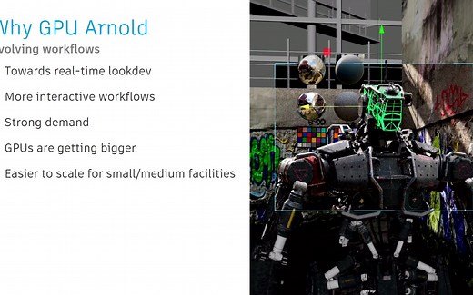 Bringing the Arnold Renderer to the GPU---阿诺德Arnold GPU渲染介绍