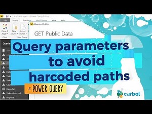 Set up Query Parameters to avoid hardcoded paths in Power Query
