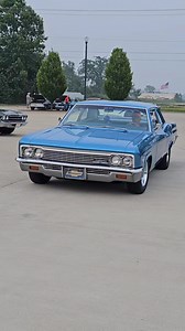 1.5K views · 196 reactions | Chevrolet Biscayne Classic Blue Car Drive By Engine Sound Stahls Automotive Thursday Night Cruise | Casey Faitel | Facebook