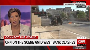 Less than an hour later, Becky Anderson speaks to Ben Wedeman again in Bethlehem. Just take a look. | CNN Connect the World