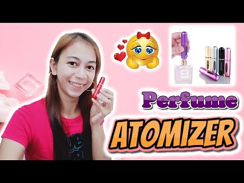How to use an Atomizer | Cheap Perfume Atomizer