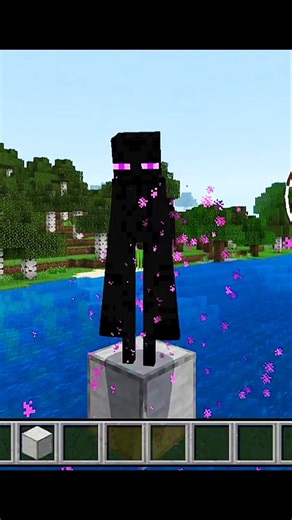Minecraft, But I Spawn An Enderman Every Minute! #minecraft #shorts