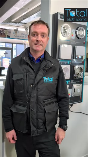 Do you actually need an extractor fan in your bathroom? 👀 Short answer: yes. Good ventilation controls moisture, helps prevent mould, and keeps your bathroom feeling fresh. #totalbathrooms #bathroomtips #bathroomventilation #fyp #viral