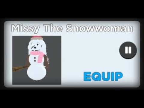 ☃️Roblox Puppet - Missy The Snowwoman Theme☃️ (Roblox Puppet) (Survivor pass 14)🏅