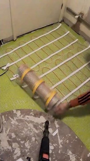 How We Installed Underfloor Heating in Our Bathroom #diy