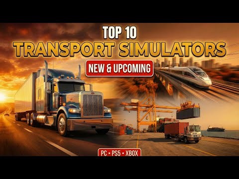 Top 10 TRANSPORT SIMULATORS Coming to PC, PS5 & Xbox in 2026!