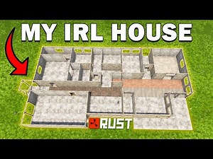 We Built The WORLD'S FIRST REAL HOUSE BUILD in Rust