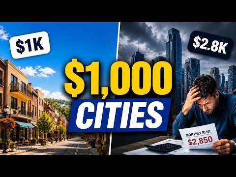Best $1,000 a Month Cities for Budget Living