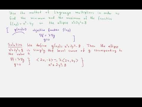 Calculus III - Problem of the day - 48 - Lagrange Multipliers