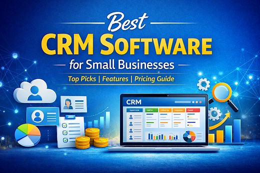 Best CRM Software for Small Businesses (2026) — Comparison, Features & Pricing