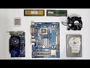 Core 2 Quad Q6600 + ATi HD3650 Low Budget Retro PC Build! | Test in 4 Games #21