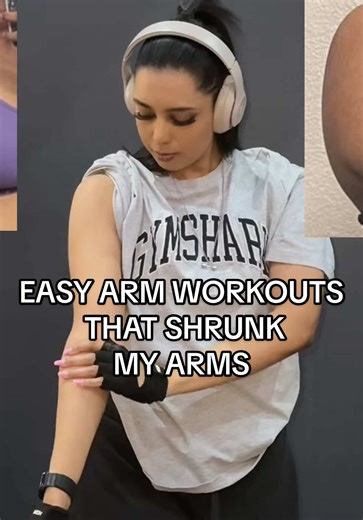 EASY ARM WORKOUTS THAT SHRUNK MY ARMS
