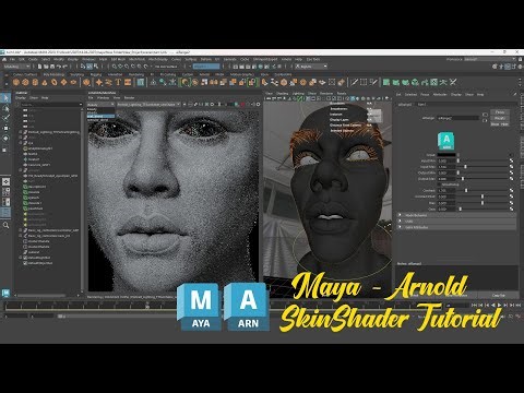 Create Stunning Skin Shaders in Maya with Arnold! ( Step-by-Step Tutorial ) _ CG_GUM - 2025