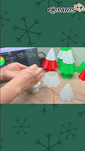 3D프린터X 엘루미트리 ESP32 LED 트리램프 DIY 🎄 키트 판매중🎄