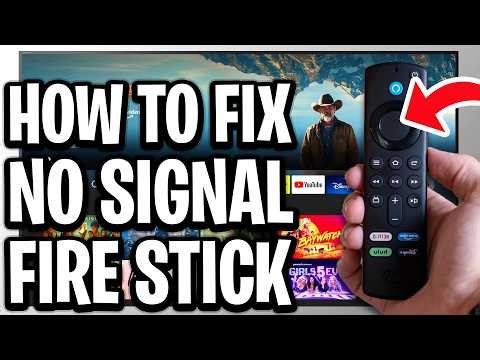 How To Fix No Signal On Amazon Fire TV Stick - Step By Step