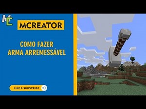 Mcreator: Mjölnir Arremessável ✸【1.16.5】