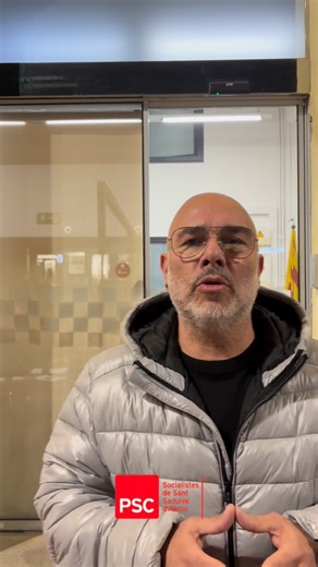 pscsantsadurni on Instagram: "🗣️Òscar Lorente: “Aquest ple hem aprovat una modificació de crèdit que ens permetrà el trasllat de les dependències policials al carrer Francesc Macià” 🚓Una mesura que permetrà una millor atenció als ciutadans i unes millors condicions laborals per a la Policia Local."