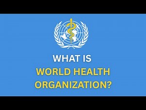WHAT IS THE WORLD HEALTH ORGANIZATION?