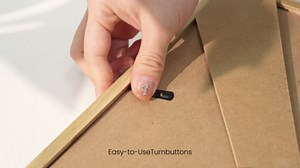 Fun Memories 4x6 Picture Frame, USA-Sourced Cherry Wood Photo Frames with HD Tempered Glass, Handcrafted Rounded Corner 4 x 6 Wooden Frame Matted to 3.5x5 Photos, 4x6 Frames, Tabletop or Wall Display