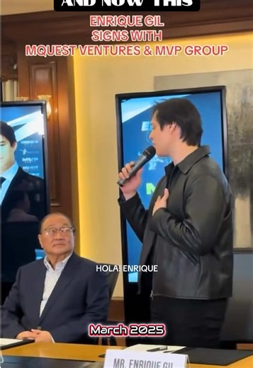 Enrique Gil's Journey as a Producer: Dream Projects Ahead