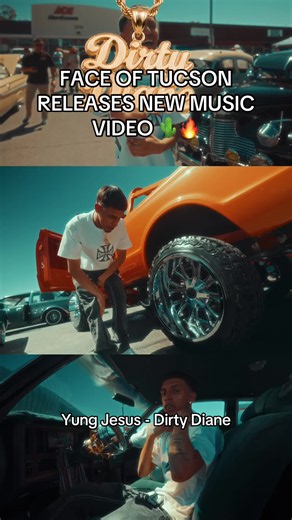 Yung Jesus Dirty Diane music video - Face of Tucson new rap release